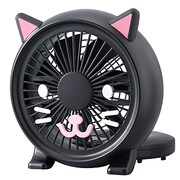 アニマルアロマファンmini くろねこ EF-1303KN