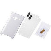 AQUOS PHONE Xx SoftBank 203SH用 ハードコーティング・シェルジャケット/クリア RT-203SHC3/C