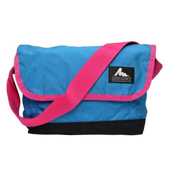Kickback Shoulder スカイブルー/ホットピンク