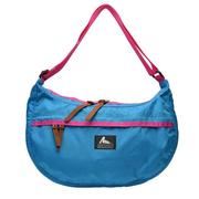 Satchel Medium スカイブルー/ホットピンク