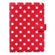 iPad mini用PUレザーケース TZIPDMSTRD レッド/スター