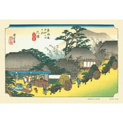 300-027 [ジグソーパズル 歌川広重 東海道五十三次 大津 「走井茶店」 300ピース]
