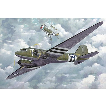 1/144 014T308 米ダグラスC-47スカイトレーン輸送機WW-II