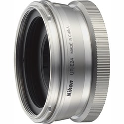 Nikon - Nikon UR-E24 レンズフード HN-CP18セット シルバーの