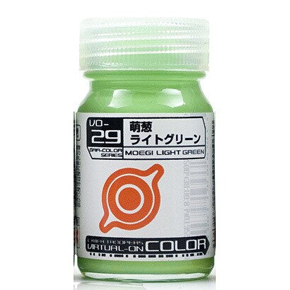 VO-29 [ガイアカラー バーチャロンカラーシリーズ 萌葱ライトグリーン 15mL 光沢]
