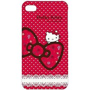 KT-002 [ハローキティ iPhone5専用キャラクタージャケット(アカ)]