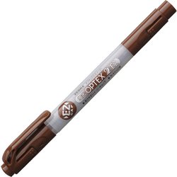 蛍光ペン 蛍光オプテックス2 EZ 茶 WKT11-E
