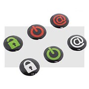 ホームボタン(アイコン/ネオンカラー) [iPhone5用]