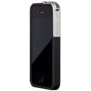 Leverrage Black Lever Finish Chome iPhone4/4Sケース レバレッジ ブラック レバー フィニッシュクローム