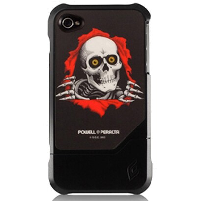 iPhone4/4Sケース FORMULA4 SKATE CASE POWELL RIPPER BLACK