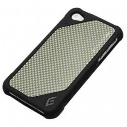 iPhone4/4Sケース Tactical Line ION 4 Black w/Carbon Kevlar Back