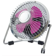 マグネット式ミニメタルファン ピンク FL-501P