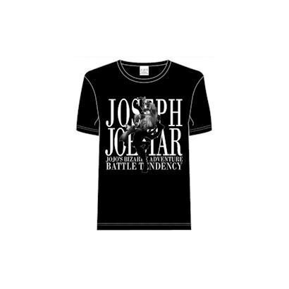 ジョジョの奇妙な冒険 JOSEPH JOESTAR Tシャツ [ブラック L]