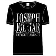 ジョジョの奇妙な冒険 JOSEPH JOESTAR Tシャツ [ブラック L]