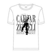 ジョジョの奇妙な冒険 CAESAR A.ZEPPELI Tシャツ [ホワイト M]