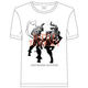 ジョジョの奇妙な冒険 JOSEPH&CAESAR Tシャツ [ホワイト L]