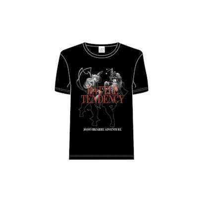ジョジョの奇妙な冒険 JOSEPH&CAESAR Tシャツ [ブラック M]