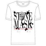 ジョジョの奇妙な冒険 STONE MASK Tシャツ [ホワイト L]