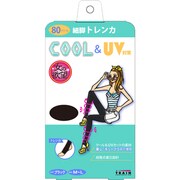 COOL＆UV 80デニール細脚トレンカ