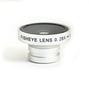 SCOOP LENS  KTDF-CM-028SV [フィッシュアイ&マクロ0.28×マグネット式 シルバー]