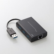 LAN-GTJU3H3 [USB 有線LANアダプタ Giga USB3.0 HUB搭載]