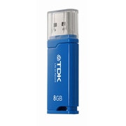 USBフラッシュメモリー 8GB ブルー UFD8GE-CL3BLA