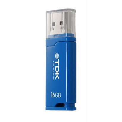 USBフラッシュメモリー 16GB ブルー UFD16GE-CL3BLA