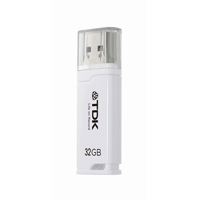 USBフラッシュメモリー 32GB ホワイト UFD32GE-CL3WHA