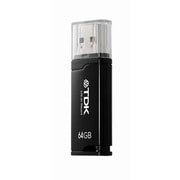 USBフラッシュメモリー 64GB ブラック UFD64GE-CL3BKA