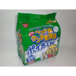 US-100 [ペット用ウンチ処理袋 ポイ太くん 100枚入り]