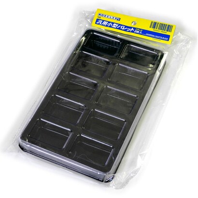 T034 [汎用小型パレット 2枚入り ブラック]