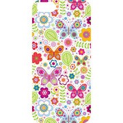 J-04547-3 [iPhone5用 プラハードケース ファンシーアソート バタフライフラワー]
