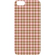 J-04553-22 [iPhone5用 プラハードケース チェックアソート トーンオントーンBR]