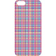 J-04553-24 [iPhone5用 プラハードケース チェックアソート オーバーチェックPU]