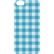 J-04553-26 [iPhone5用 プラハードケース チェックアソート ギンガムBL J]