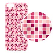 J-04549-2 [iPhone5用 プラハードケース モザイクアソート ピンク]