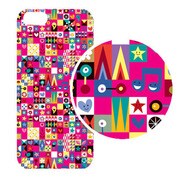 J-04549-14 [iPhone5用 プラハードケース モザイクアソート ファニーキュート]