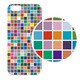 J-04549-15 [iPhone5用 プラハードケース モザイクアソート カラフルモザイク]