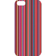 J-04551-1 [iPhone5用 プラハードケース ストライプアソート マゼンタ]