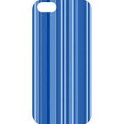 J-04551-2 [iPhone5用 プラハードケース ストライプアソート ブルー]