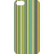 J-04551-7 [iPhone5用 プラハードケース ストライプアソート ライトグリーン]