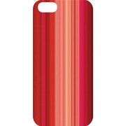 J-04551-9 [iPhone5用 プラハードケース ストライプアソート レッド]