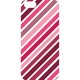 J-04557-2 [iPhone5用 プラハードケース ボーダーアソート レトロピンク]