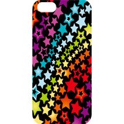 J-04546-11 [iPhone5用 プラハードケース スターアソート レインボースター]