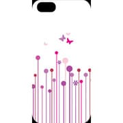 J-04552-2 [iPhone5用 プラハードケース フラワーアソート シンプルフラワー]