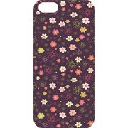 J-04552-13 [iPhone5用 プラハードケース フラワーアソート カラフルフラワー]