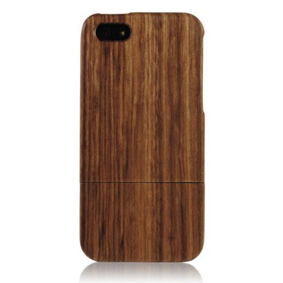 J-04528-3 [iPhone5用 ウッドハードケース スライド式 木目]