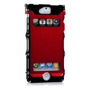J-04410-6 [iPhone5用 メタルケース レッド/ブラック]