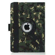 iPad mini PUレザーケース360° カモフラージュ グリーン J-04536-6