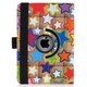 iPad mini PUレザーケース360° スターアソート ライトブラウン J-04538-1